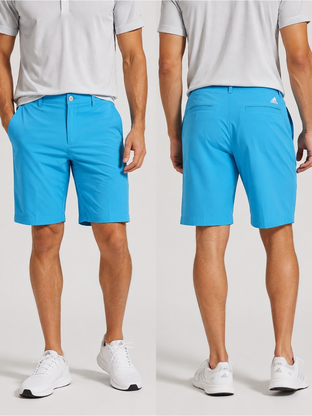 adidas Men’s Blue turquoise Golf Shorts 34
